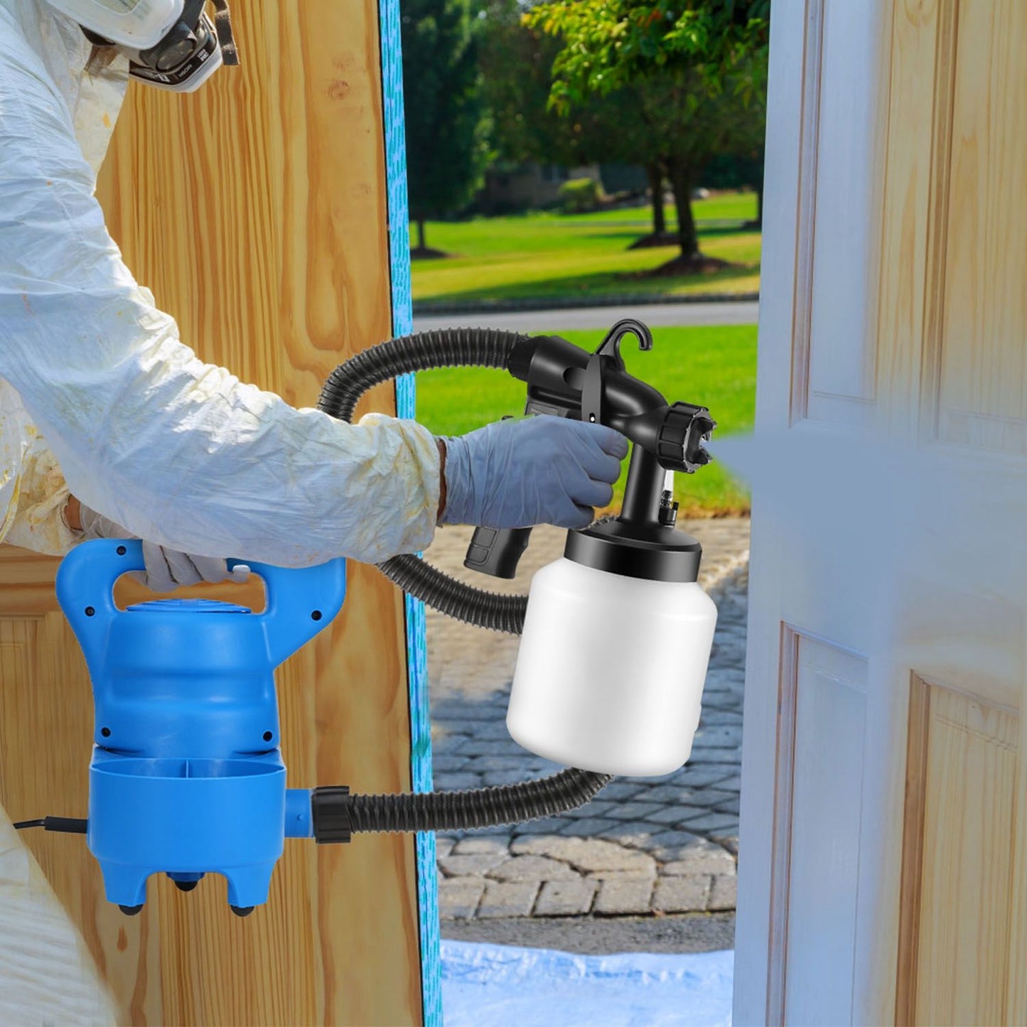 HVLP Paint Sprayer – 3 Spray Patterns for Home & Furniture DIY Painting