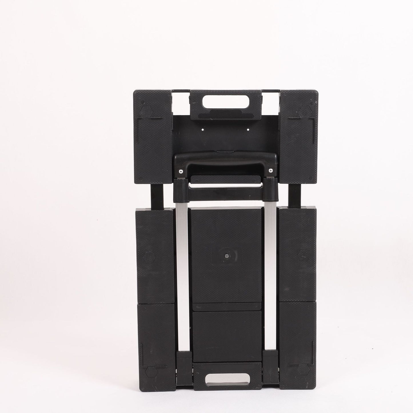 Folding Hand Truck 330lbs – Heavy Duty 6-Wheel Collapsible Dolly Cart