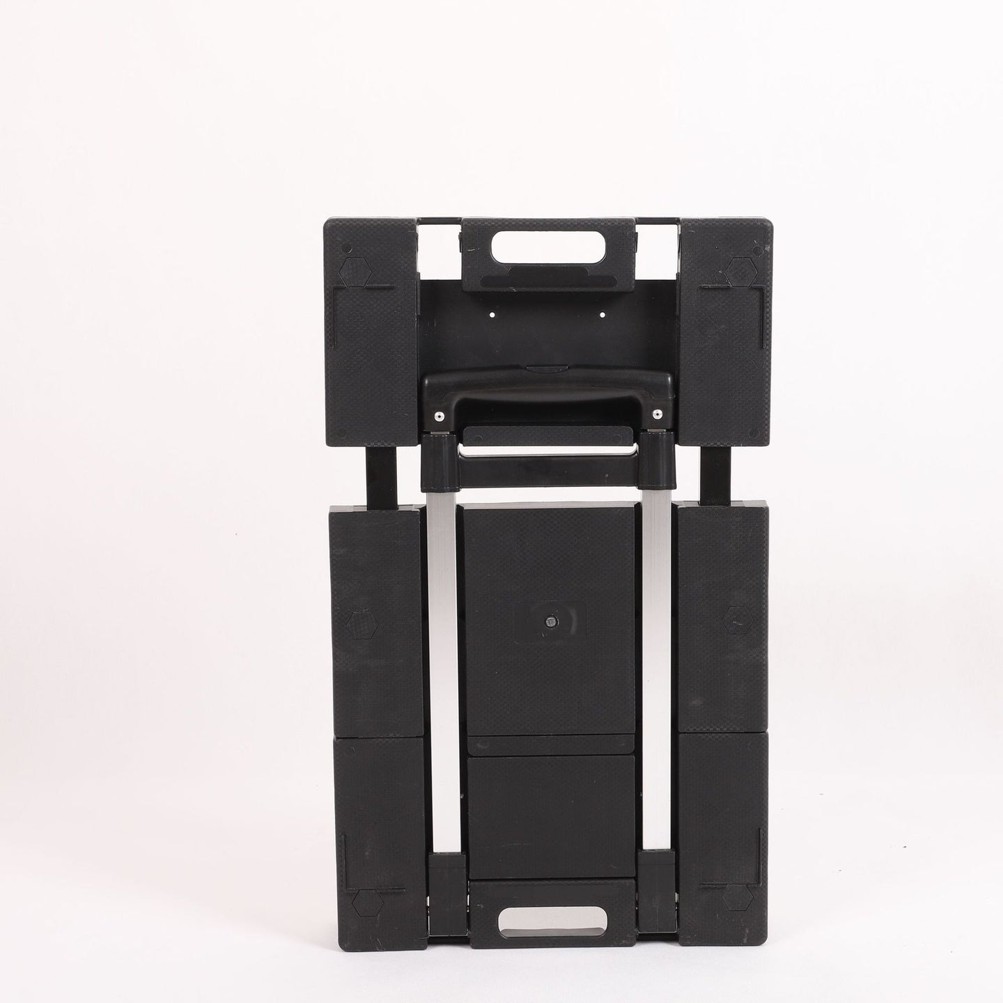 Folding Hand Truck 330lbs – Heavy Duty 6-Wheel Collapsible Dolly Cart