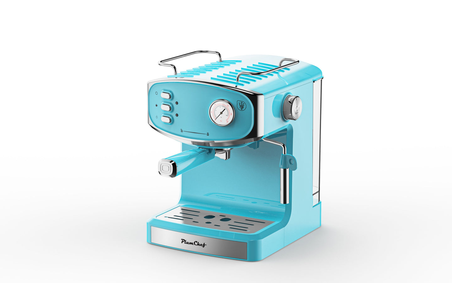 20 Bar Espresso Machine for home- Professional Compact Espresso Maker with Milk Frother Steam Wand, Pressure Gauge & 54oz Large Water Tank, Low Noise Fast Brewing for Cappuccino, Latte