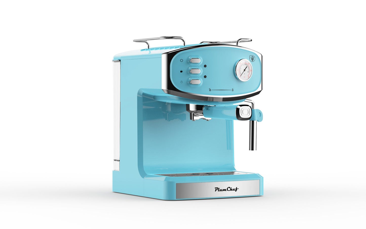 20 Bar Espresso Machine for home- Professional Compact Espresso Maker with Milk Frother Steam Wand, Pressure Gauge & 54oz Large Water Tank, Low Noise Fast Brewing for Cappuccino, Latte