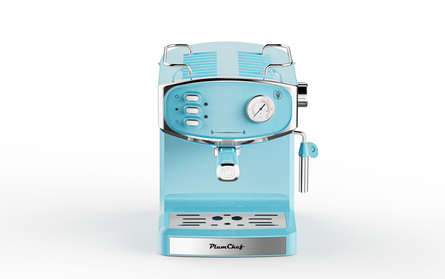 20 Bar Espresso Machine for home- Professional Compact Espresso Maker with Milk Frother Steam Wand, Pressure Gauge & 54oz Large Water Tank, Low Noise Fast Brewing for Cappuccino, Latte