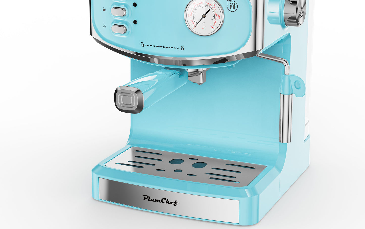 20 Bar Espresso Machine for home- Professional Compact Espresso Maker with Milk Frother Steam Wand, Pressure Gauge & 54oz Large Water Tank, Low Noise Fast Brewing for Cappuccino, Latte