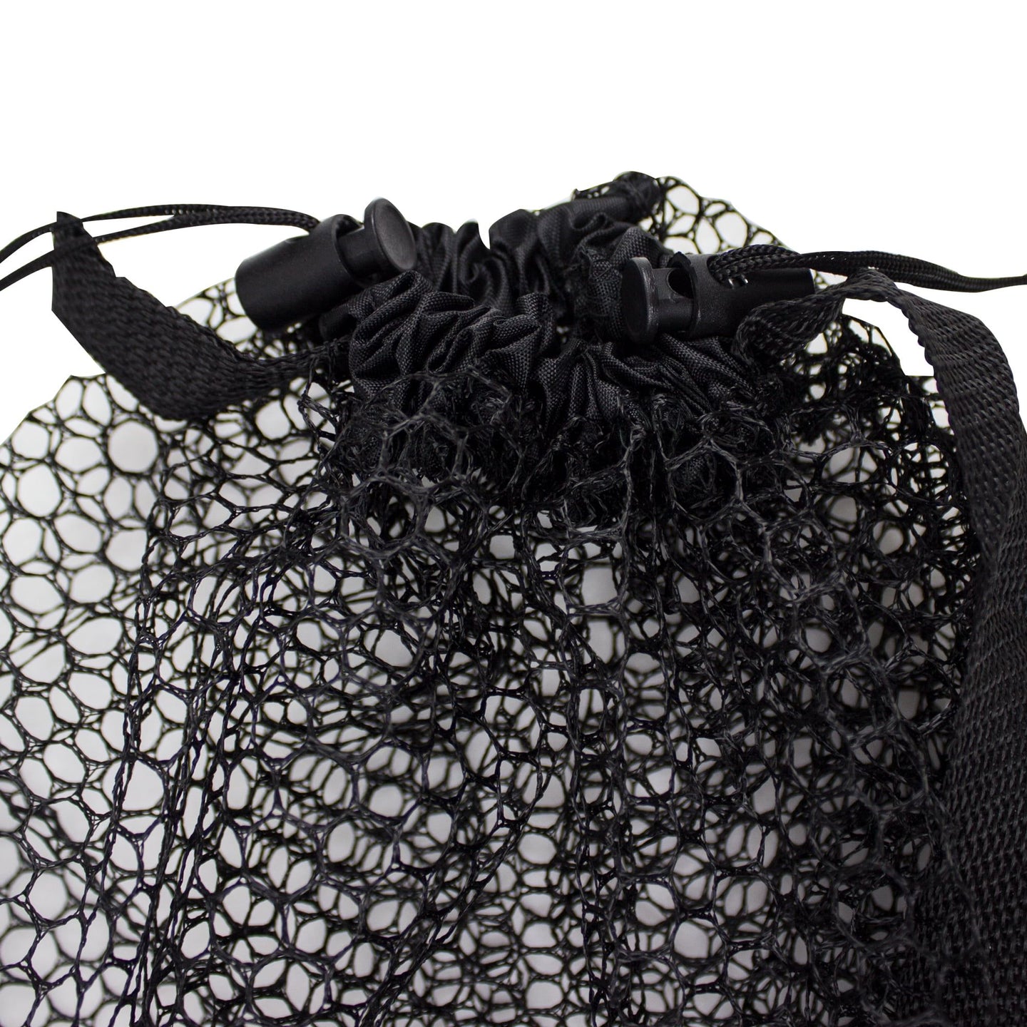 5-Pack Heavy-Duty Black Mesh Laundry Bags with Carry Strap – 24 x 36 in