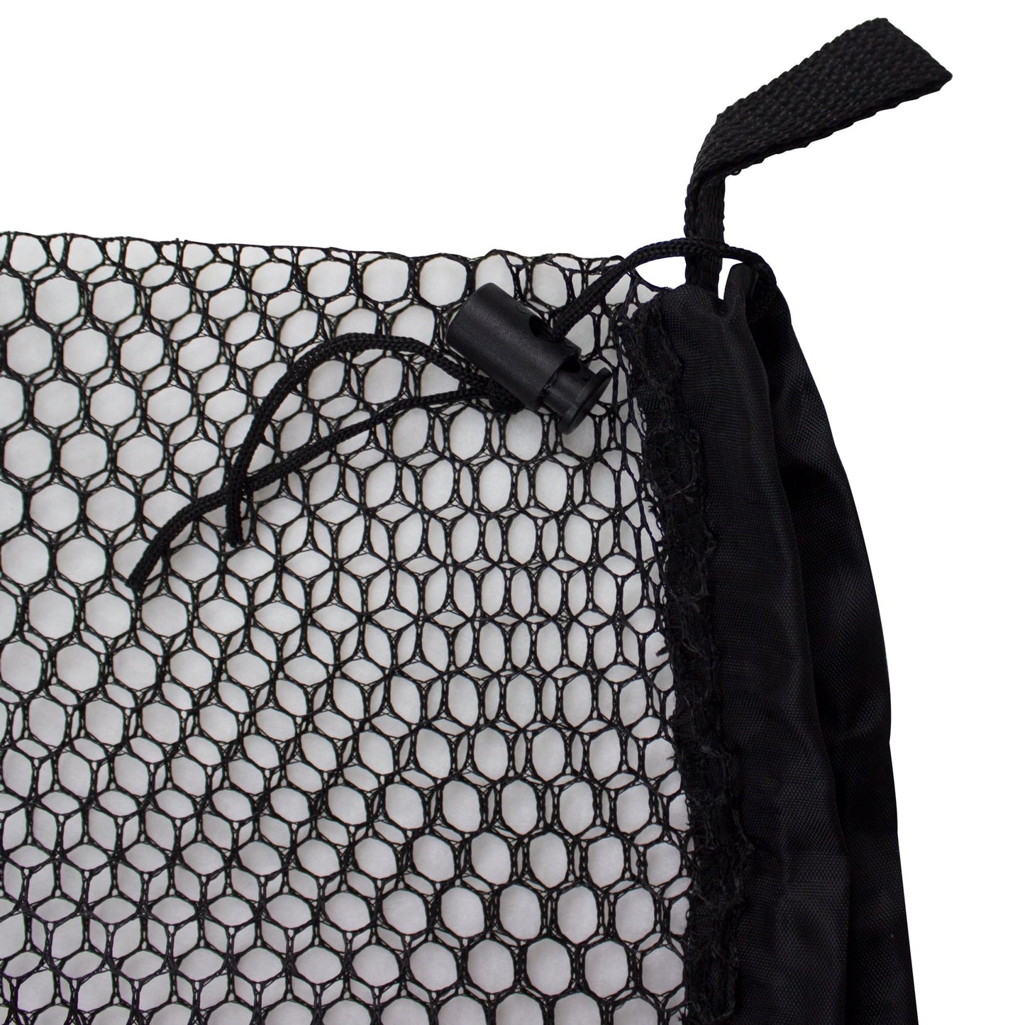 5-Pack Heavy-Duty Black Mesh Laundry Bags with Carry Strap – 24 x 36 in