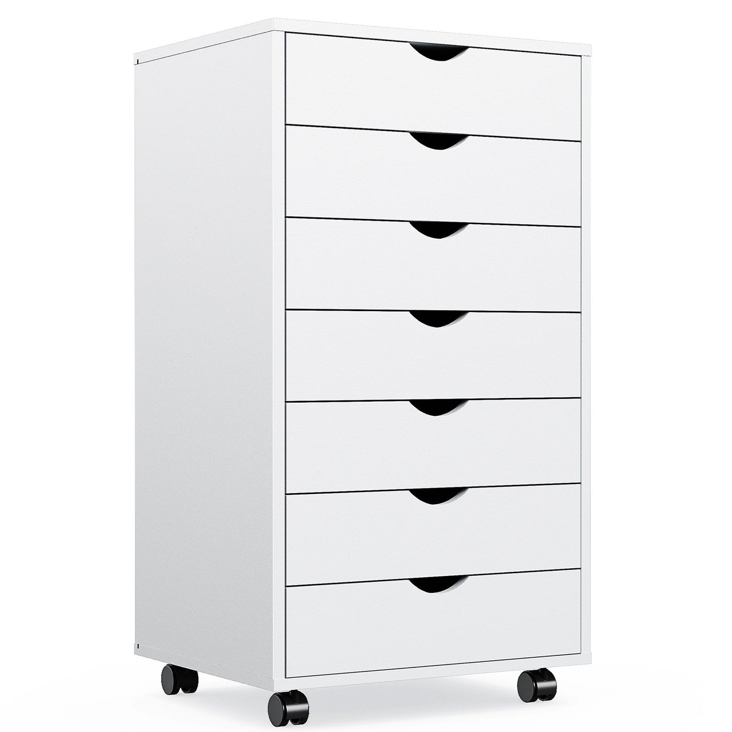 Storage Cabinet Dressers with Wheels Mobile Organizer Drawers for Office, Bedroom, Home