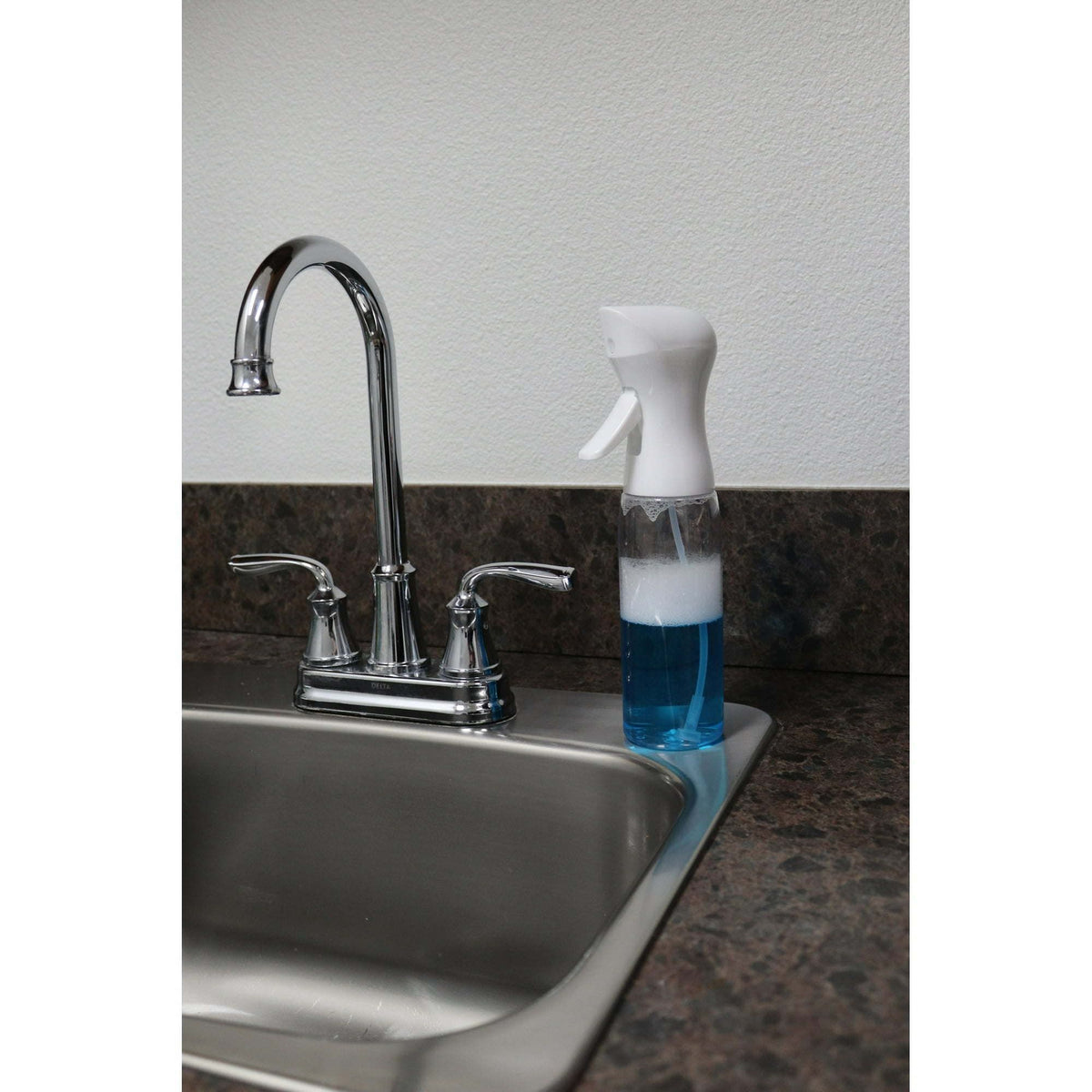 2-Pack Personal Mister Spray Bottles – 12 oz Clear Fine Mist Refillable Sprayers