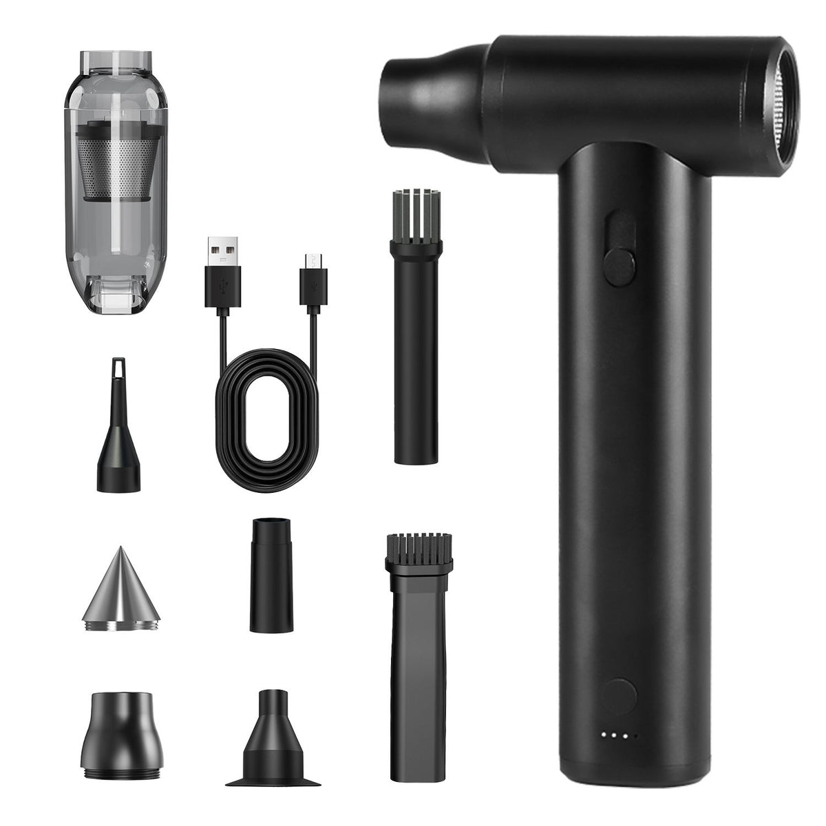 Cordless Air Duster 250000RPM for PC Keyboard & Electronics