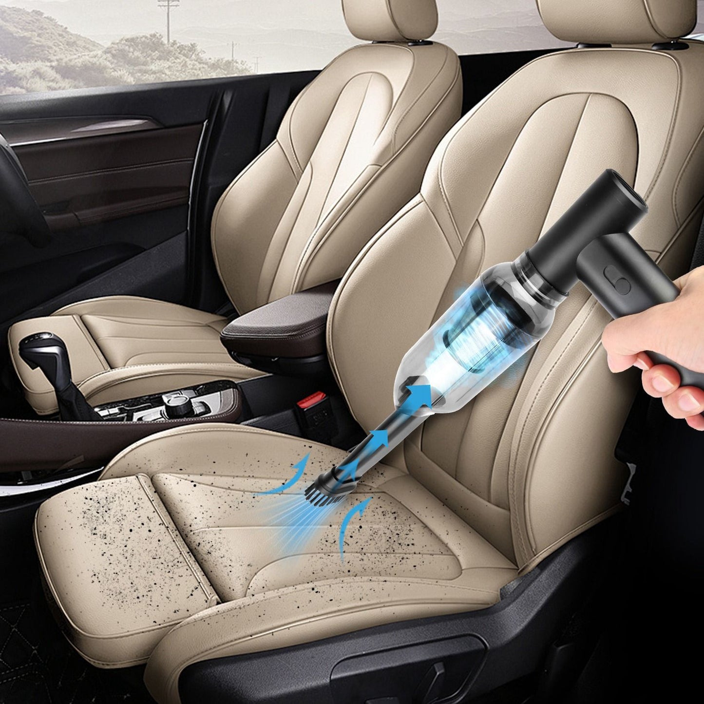Cordless Air Duster 250000RPM for PC Keyboard & Electronics