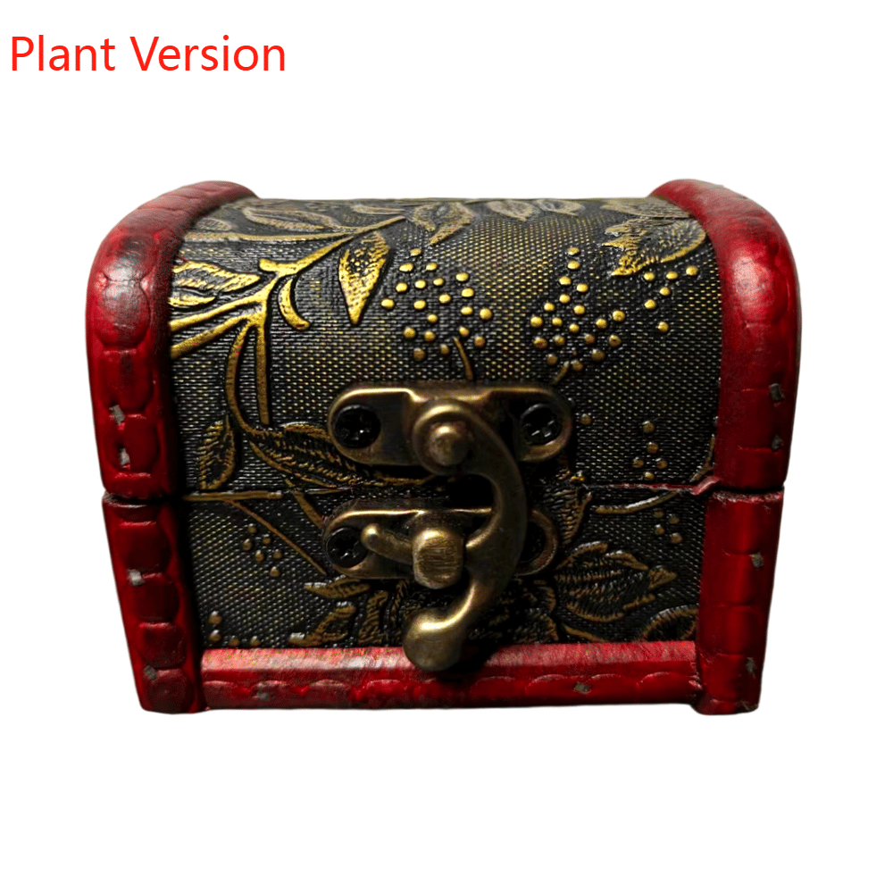 2/8 PCS Vintage Wooden Box Set by Yakimoto – Lockable Lidded Containers for Jewelry, Collectibles & More, Perfect for Wedding Gifts and Table Decor