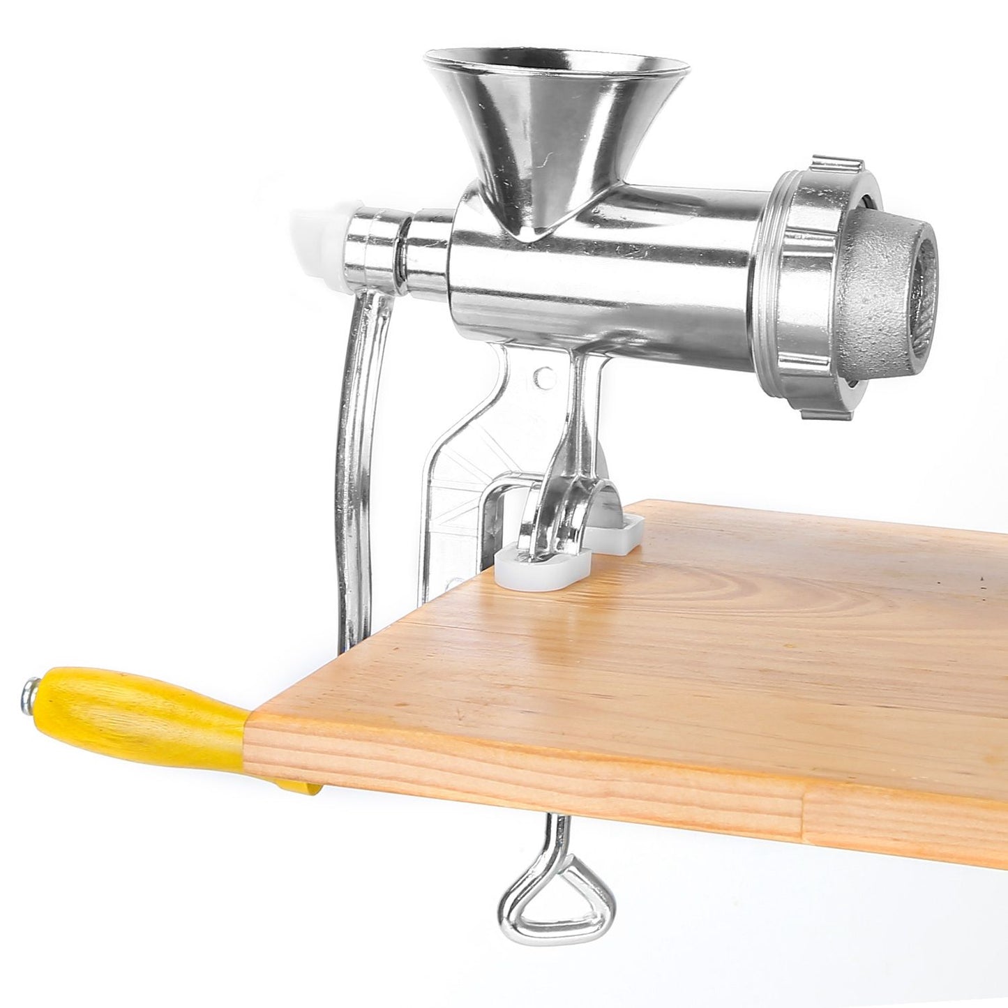 Ergonomic Manual Meat Grinder – 3cm Clamp, Sausage & Noodle Maker, Anti-Scratch Table Clamp