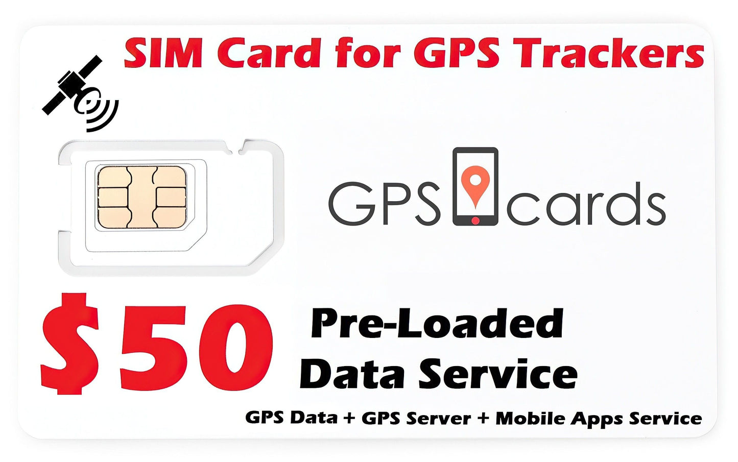 SIM Cards for PT40 GPS Tracking Device – Nationwide Coverage with Smartphone App