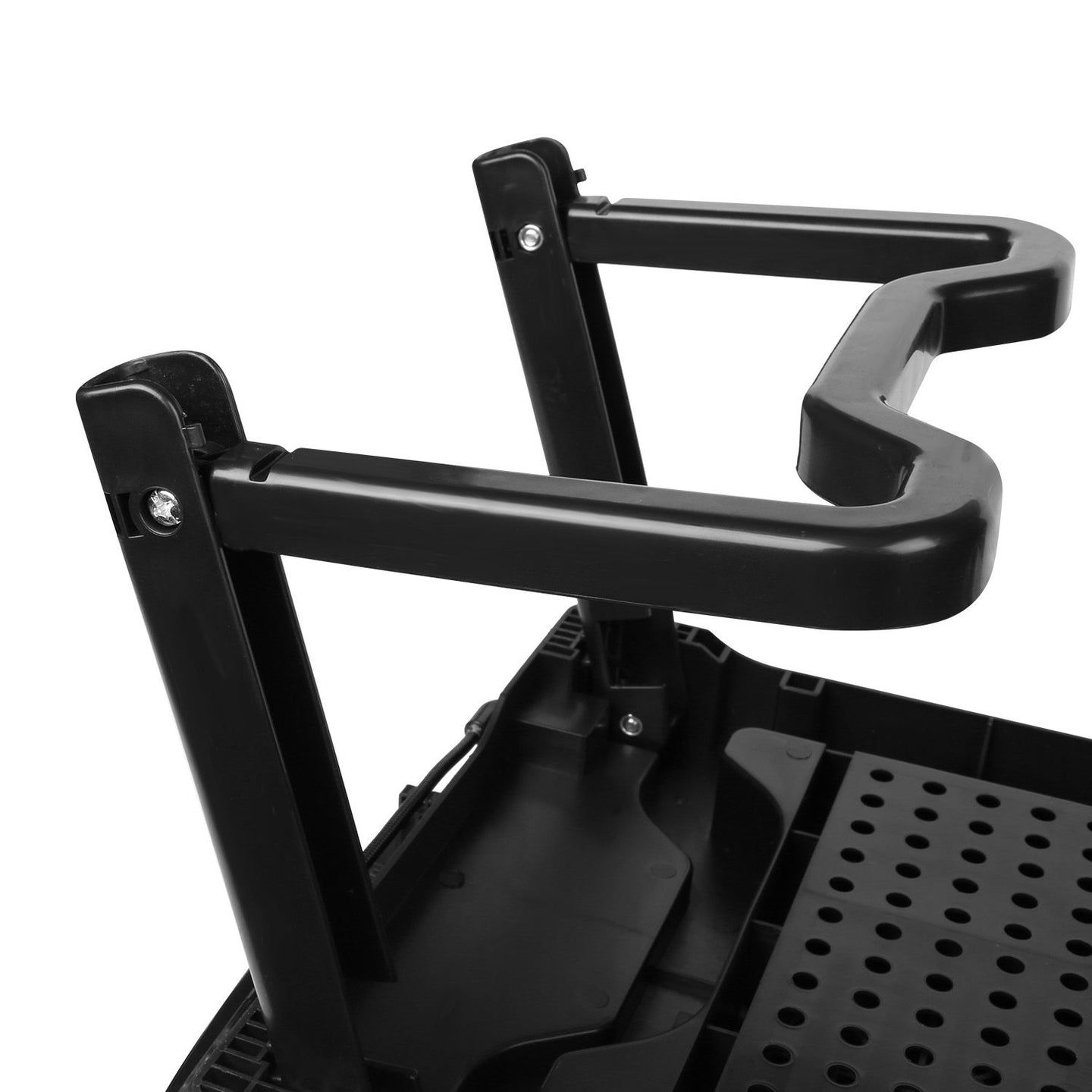 Multifunctional Foldable Laptop Desk with Cooling Fan & LED Light