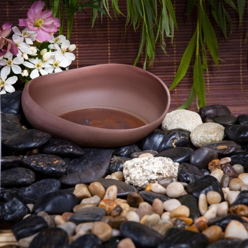 38lbs Black River Rocks, 2-3 inch Polished Pebbles. Ideal for plant decoration, vase filling, aquarium landscaping, and various indoor/outdoor decorative applications.