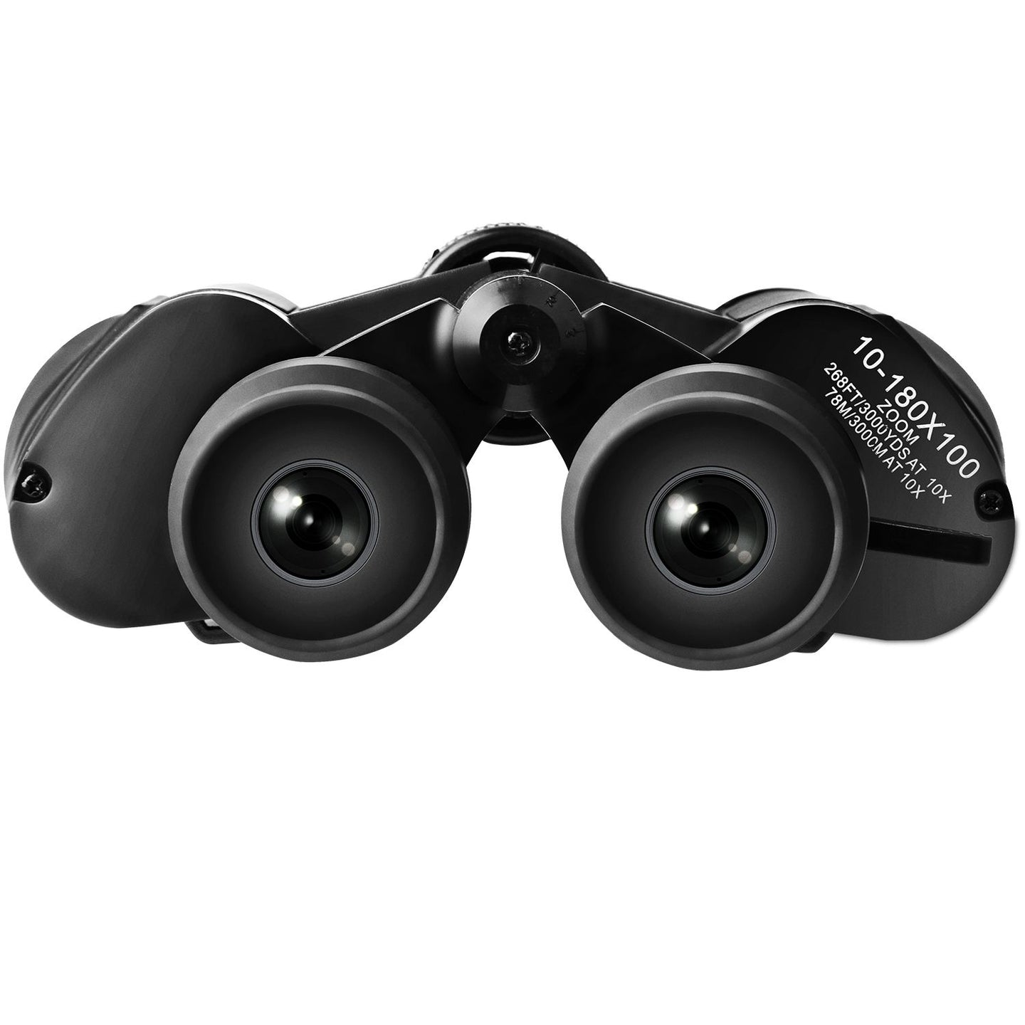 10–180x100 High Power Binoculars 8–24x Zoom, 50mm Lens, Low Light, Wide View w/ Case