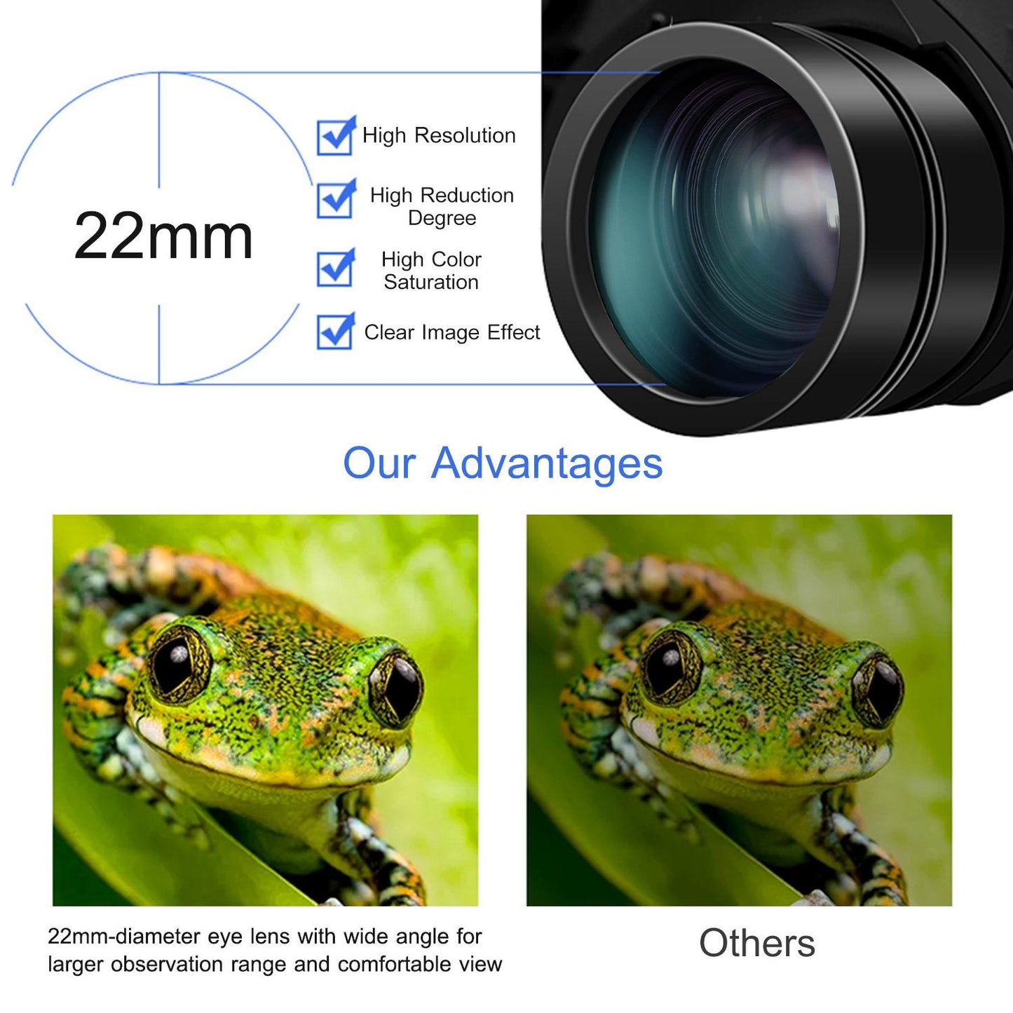 10–180x100 High Power Binoculars 8–24x Zoom, 50mm Lens, Low Light, Wide View w/ Case