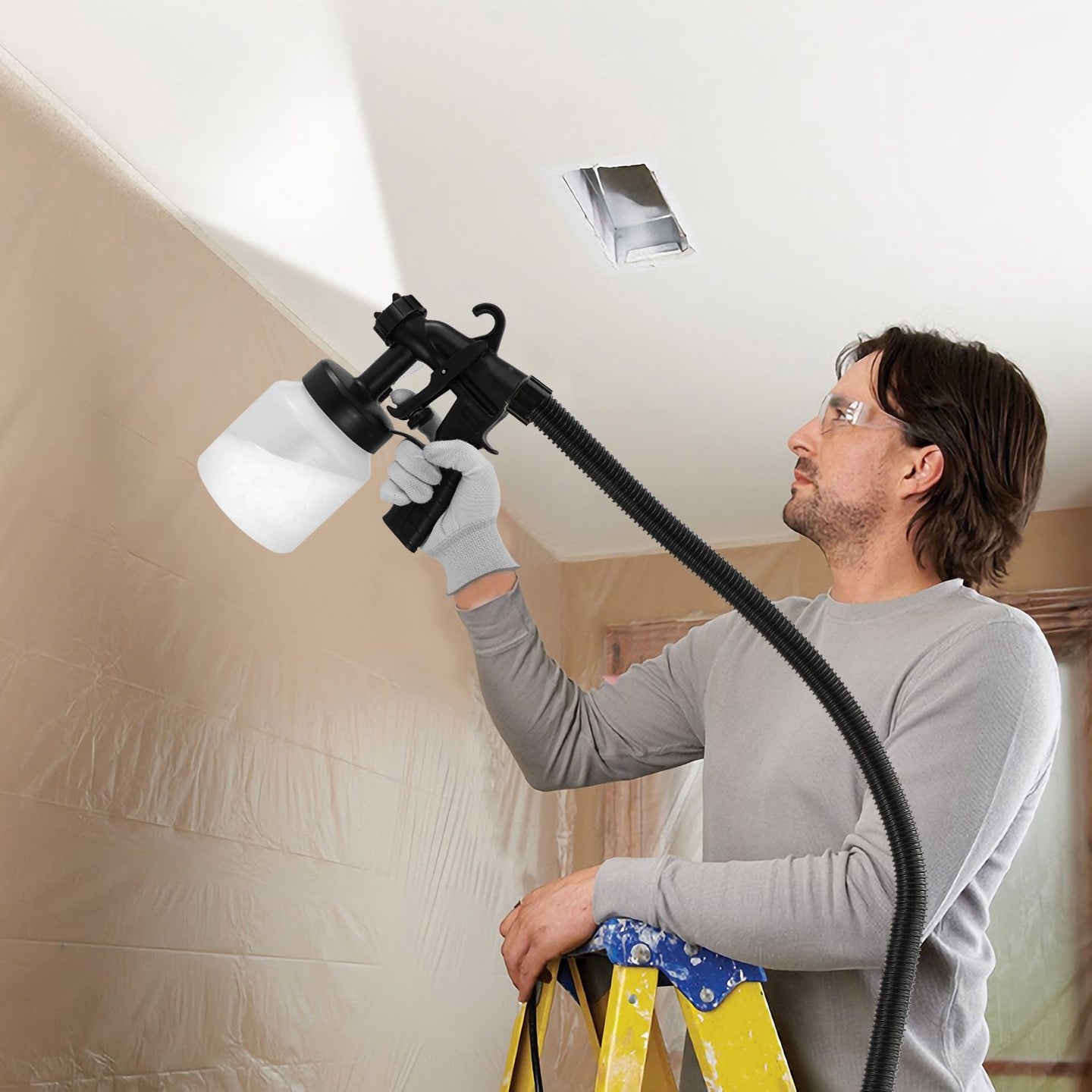 HVLP Paint Sprayer – 3 Spray Patterns for Home & Furniture DIY Painting