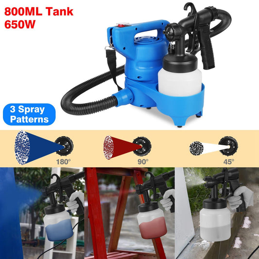 HVLP Paint Sprayer – 3 Spray Patterns for Home & Furniture DIY Painting