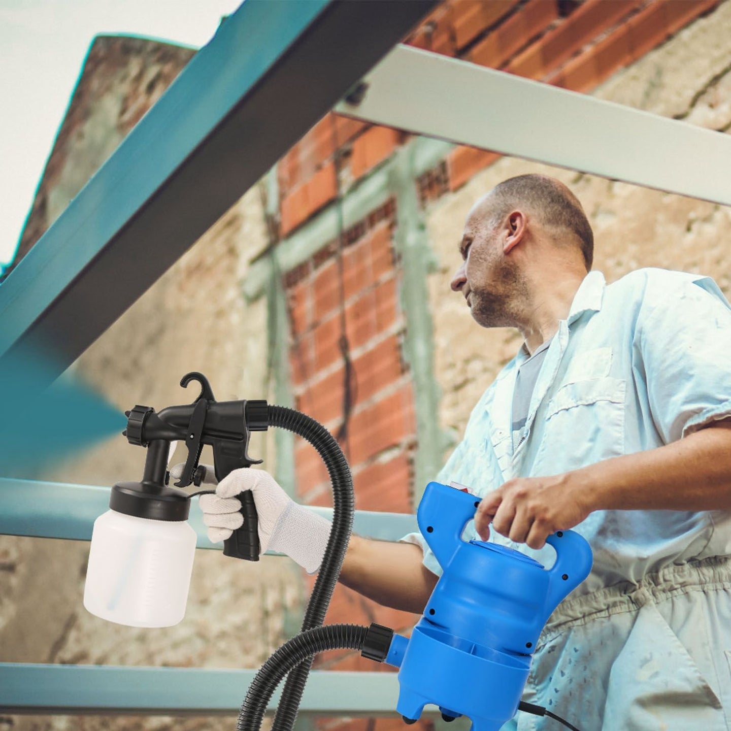 HVLP Paint Sprayer – 3 Spray Patterns for Home & Furniture DIY Painting