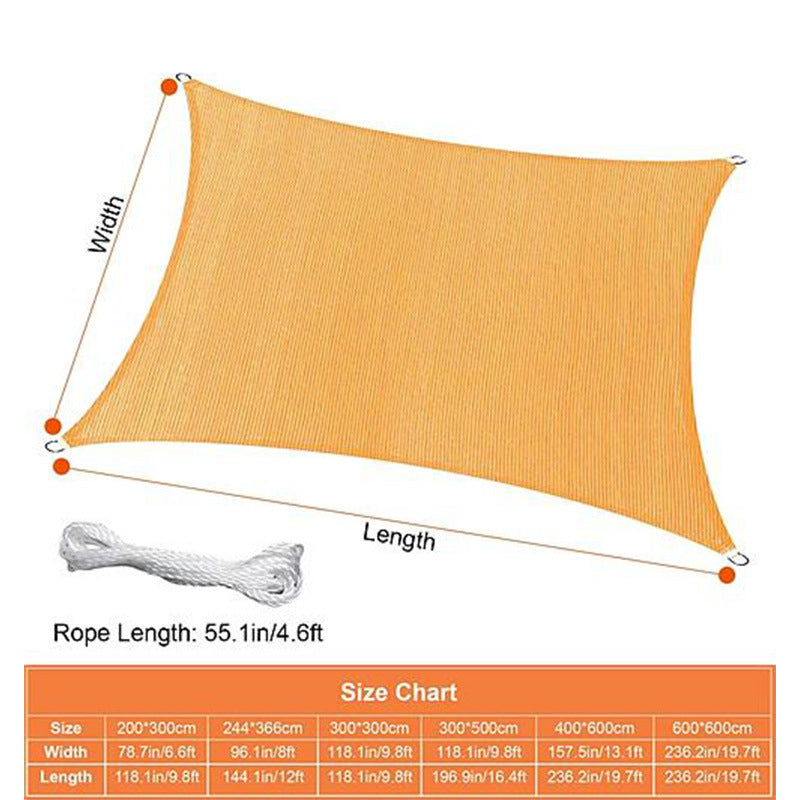 Outdoor Patio Garden Backyard Shade Canopy UV Shelter Canopy