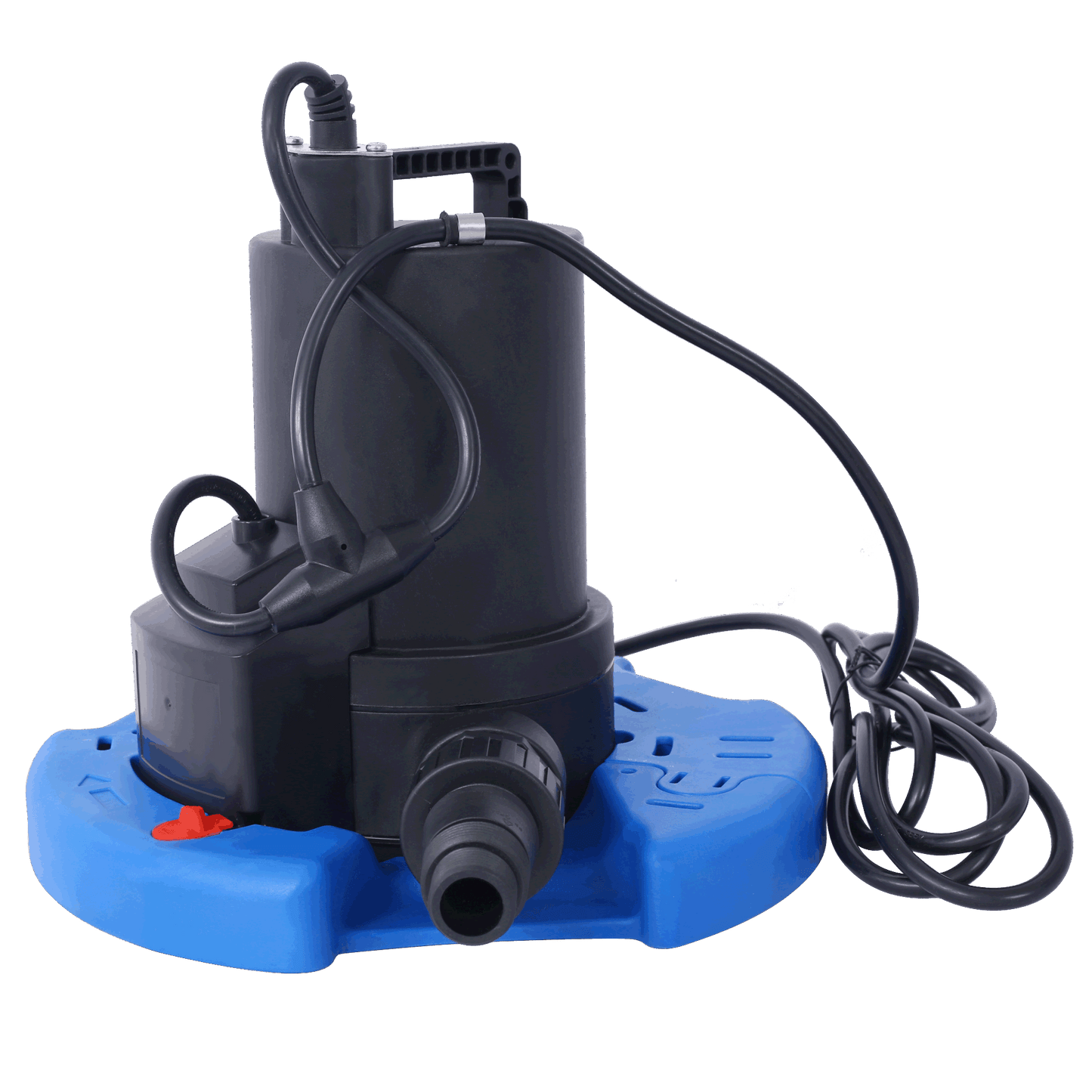 1/4 HP Automatic Swimming Pool Cover Pump 120 V Submersible with 3/4 Check Valve Adapter1850 GPH Water Removal for Pool, Hot Tubs, Rooftops, Water Beds and more