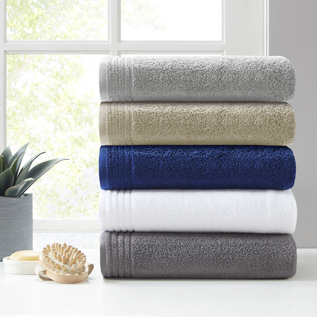 100% Cotton Quick Dry 12 Piece Bath Towel Set