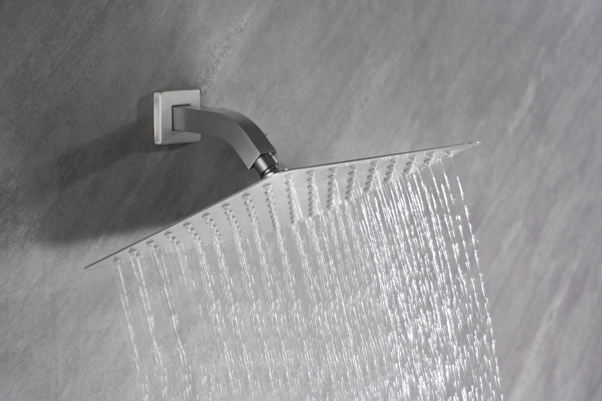 Rain Shower Head High Pressure Rainfall Showerhead Water Saving