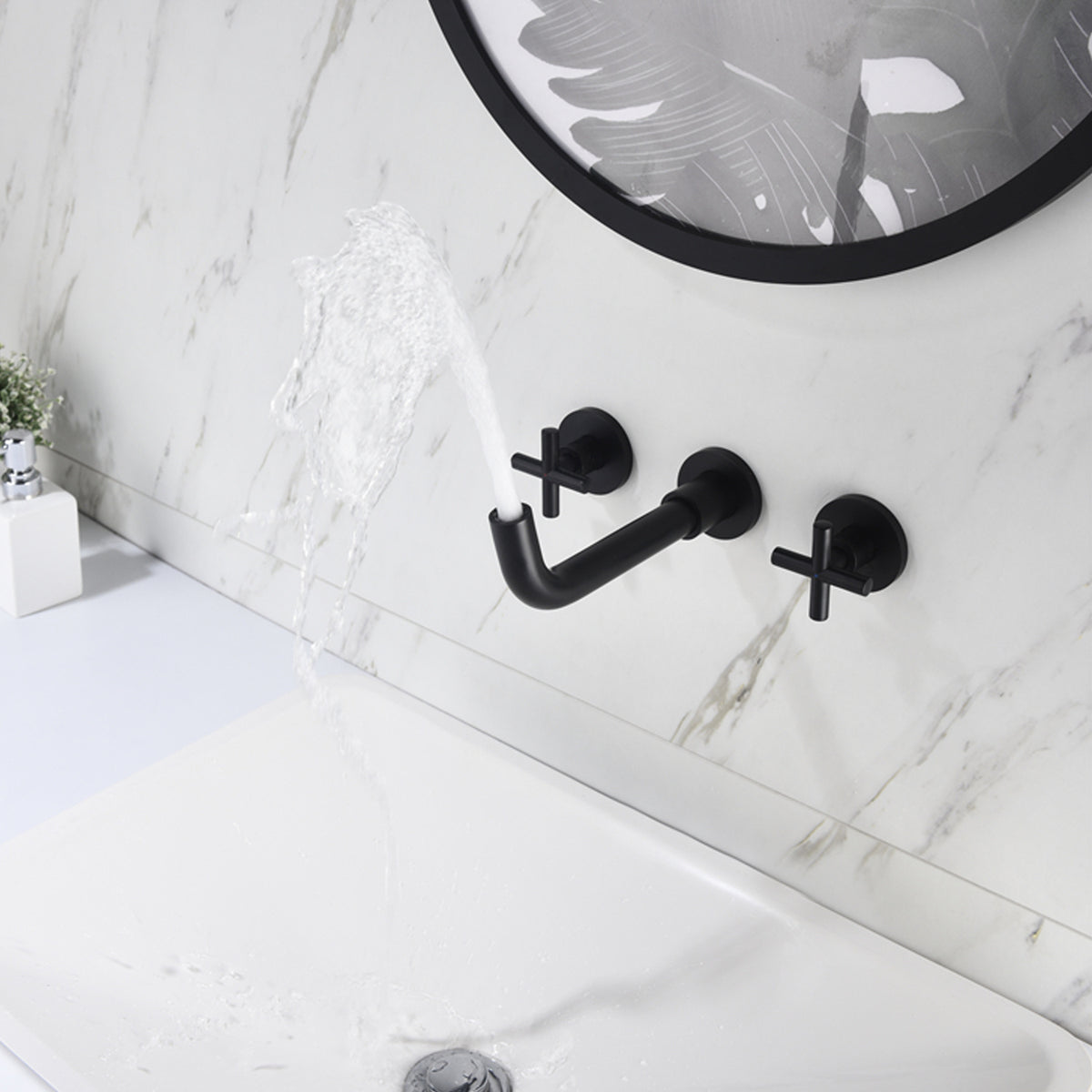 Bathroom Faucet Wall Mounted Bathroom Sink Faucet