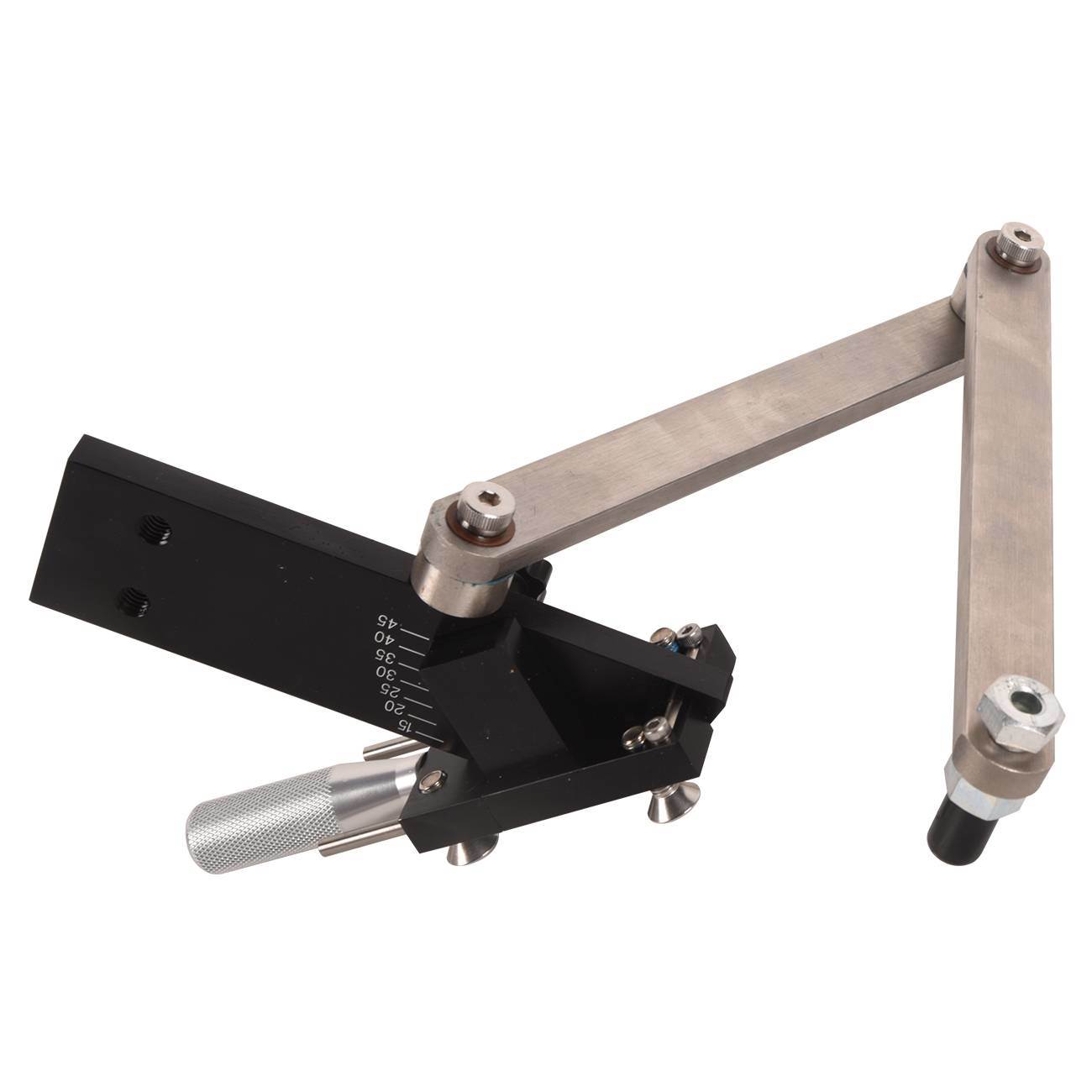 Lawn Mower Blade Sharpener 15°-45° Adjustable Sharpener for Straight and Standard Lawn Mower Blades