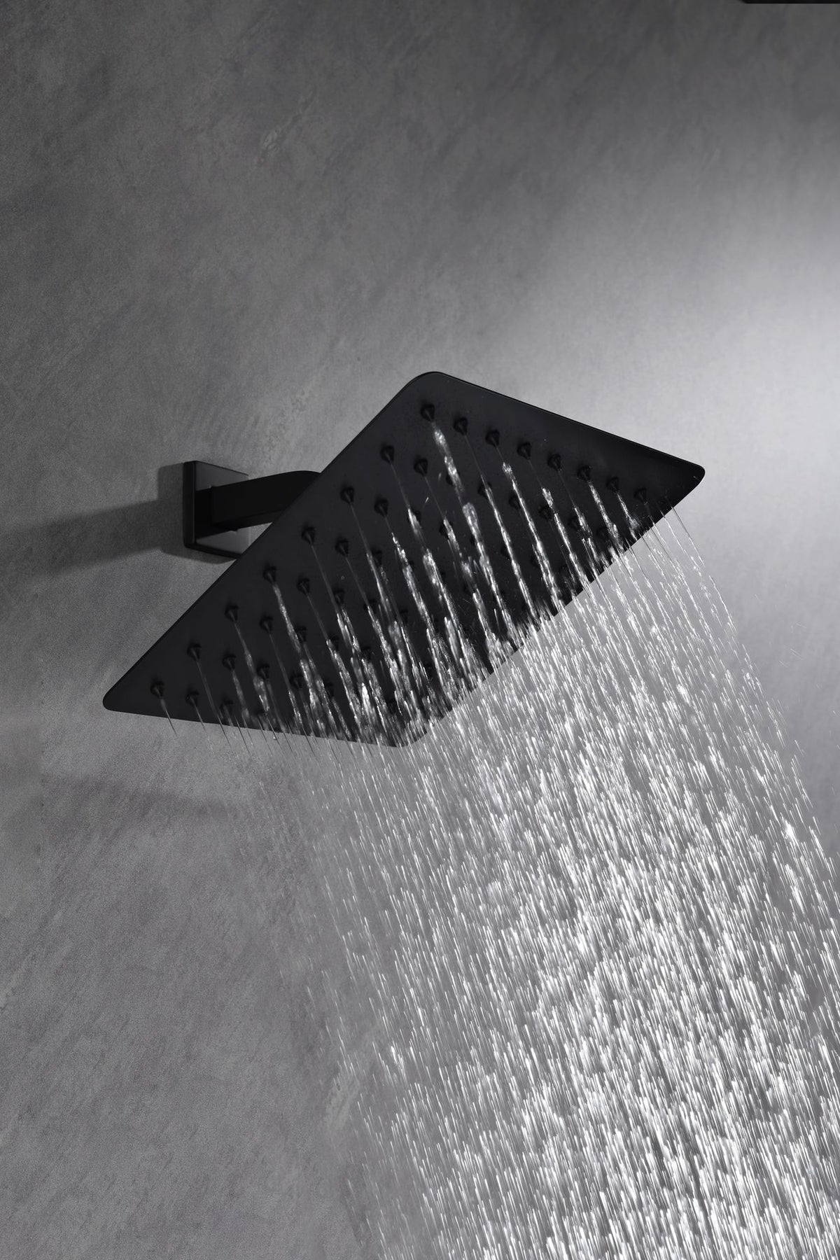 Rain Shower Head High Pressure Rainfall Showerhead Water Saving