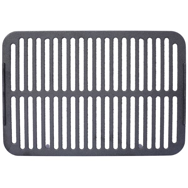 Oval Cast Iron Grill Outdoor, Portable Charcoal Grill and Tabletop Cast Iron Skillet - 100% Cast Iron, Enameled, Durable, Small Charcoal Grill, Camping Stove, Hibachi Grill