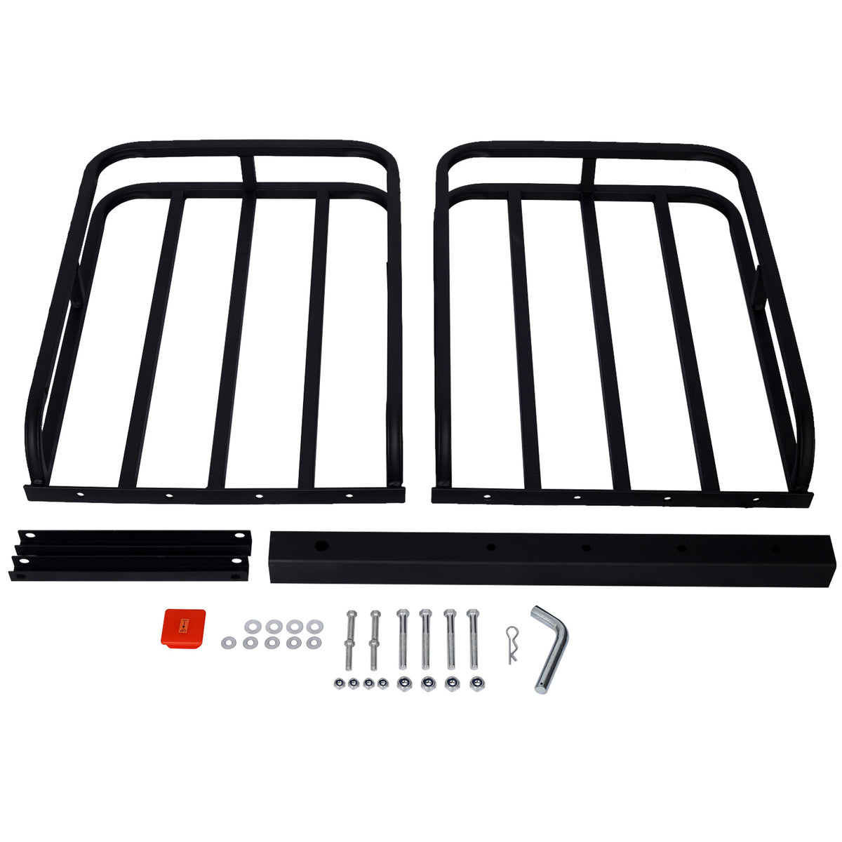 Hitch Mount Cargo Carrier ,Rear Cargo Rack for SUV, Truck, Car,Luggage Basket Rack Fits 2" Receiver