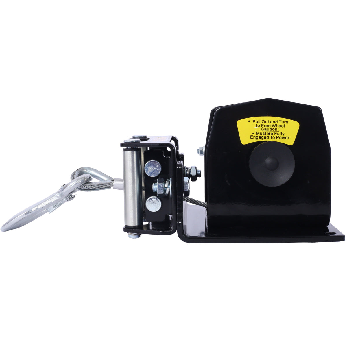 2000lb 12V ATV/UTV Electric Winch, Off-Road Waterproof Steel Cable Winch for ATV UTV Towing Trailer Winch