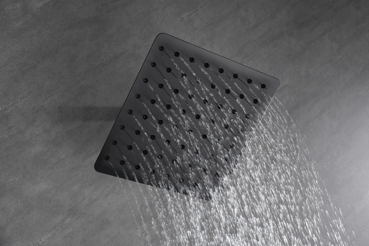 Rain Shower Head High Pressure Rainfall Showerhead Water Saving