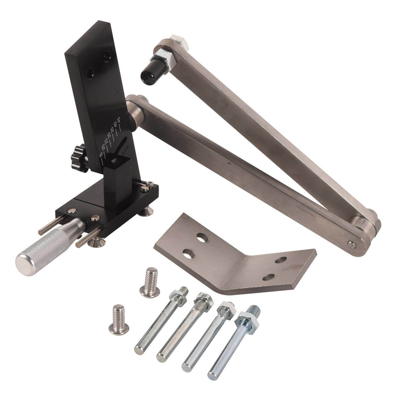 Lawn Mower Blade Sharpener 15°-45° Adjustable Sharpener for Straight and Standard Lawn Mower Blades