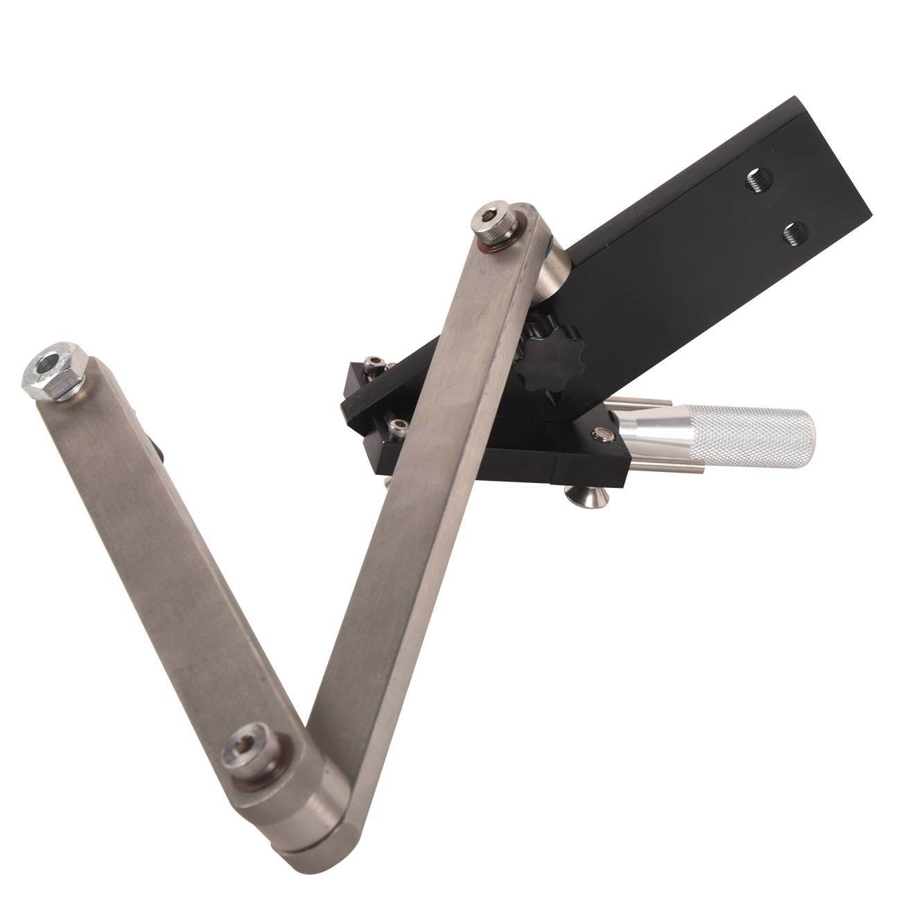 Lawn Mower Blade Sharpener 15°-45° Adjustable Sharpener for Straight and Standard Lawn Mower Blades