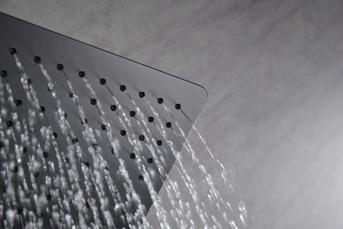 Rain Shower Head High Pressure Rainfall Showerhead Water Saving
