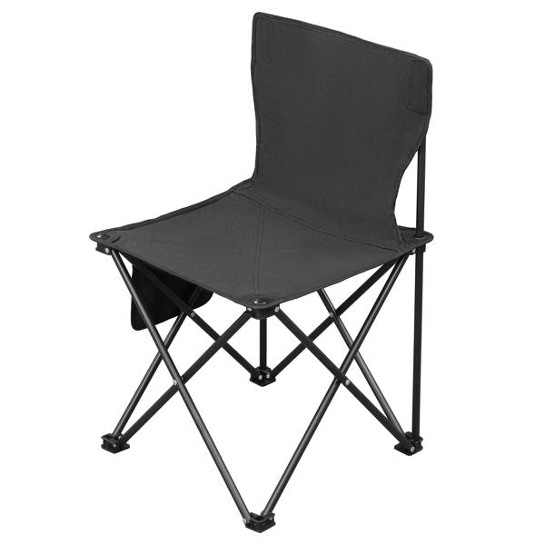 4 Pack Folding Camping Chairs with Carrying Bag, Lawn Chairs Camp Chair Beach Chair Portable Folding Camping Chairs Lightweight Foldable Sports Chair, Black
