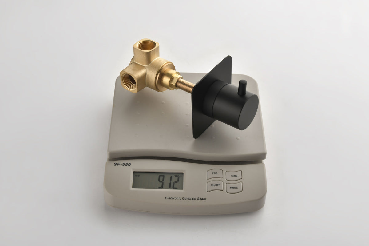 Master Shower Volume Control
Adjustable brass handle valve body, 1 piece
