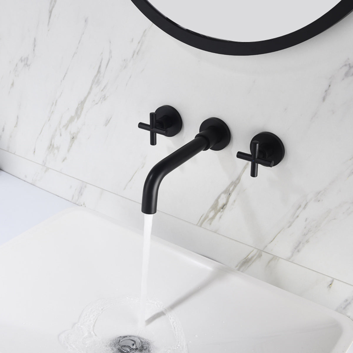 Bathroom Faucet Wall Mounted Bathroom Sink Faucet