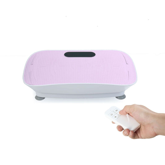 Crazy Fitness Vibration Platform: 10-Speed Smart Body Shaker & Fat Burner - Pink