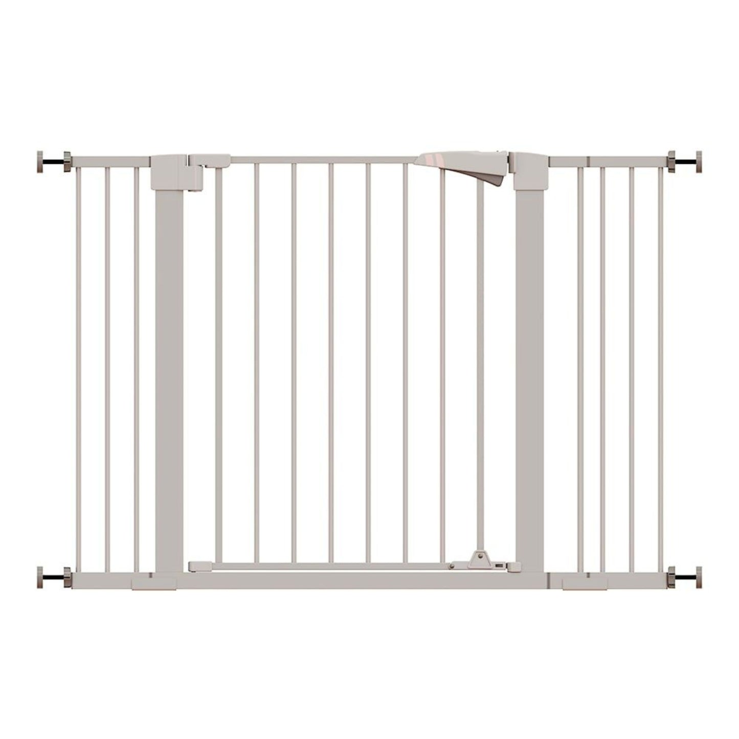 30" Extra Tall Baby Gate with Extensions (7/14/14cm) – No-Drill Pet & Child Safety Barrier