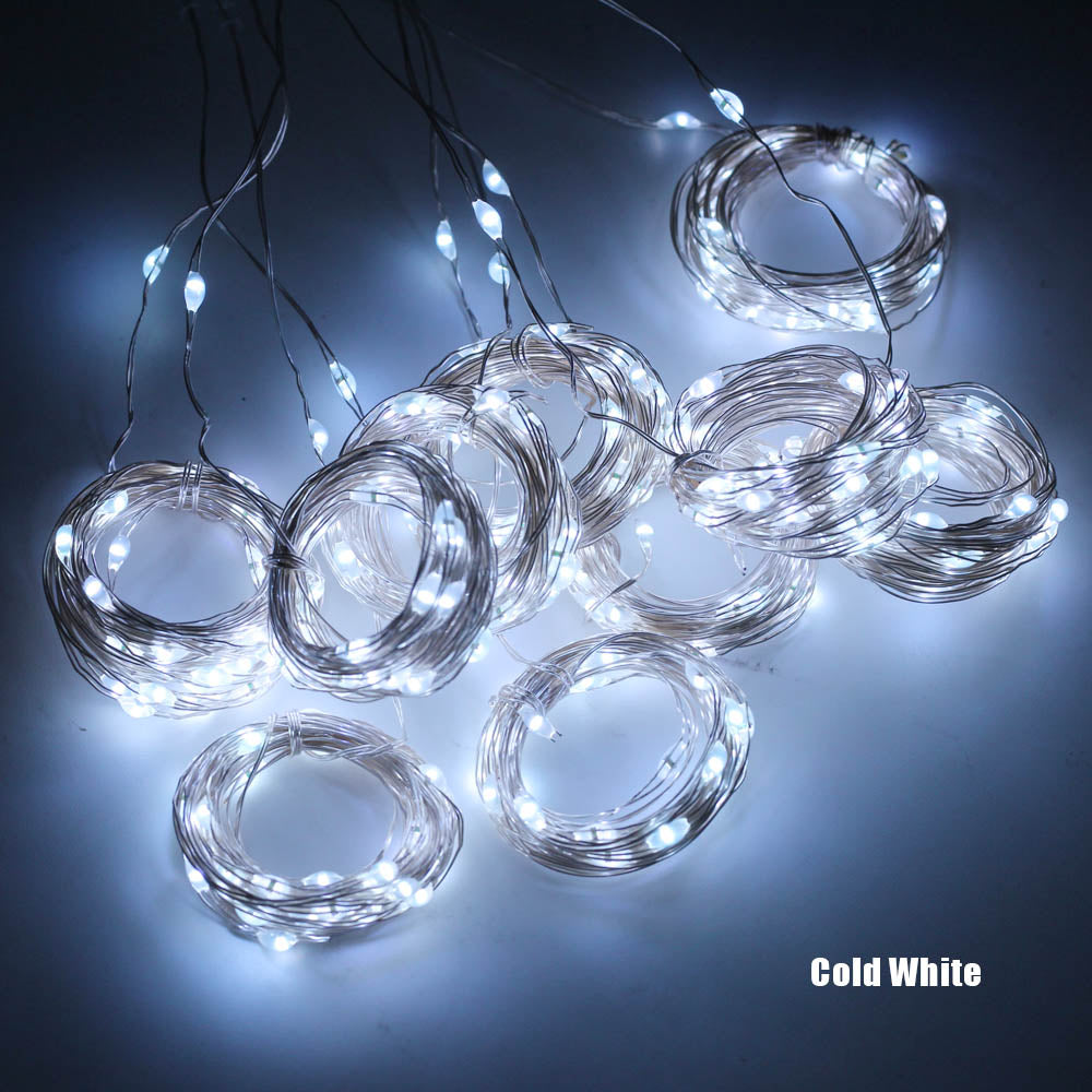 3M LED Curtain Garland Window USB String Lights