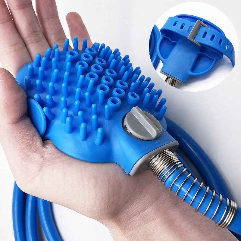 Pet Dog Bathing Glove Shower Massage and Grooming Brush