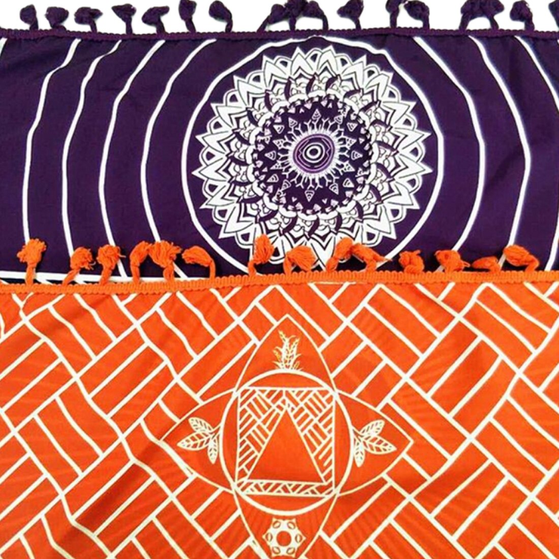 Polyester Bohemian Wall Hanging India Beach Yoga Mat