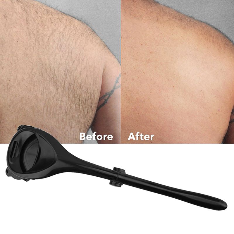 Men's Over Size Two Head Blade Back Hair Shaver Trimmer