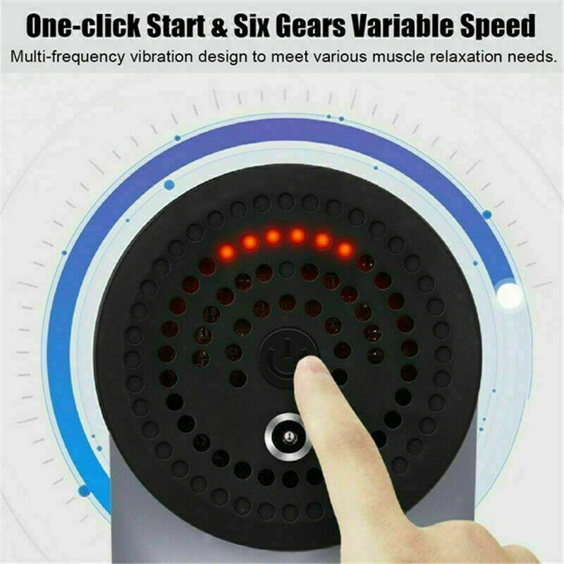 Personal Massager Handheld 6 Speed Gun for Deep Tissue Percussion Massager Let's You Relax, Recover and Rejuvenate