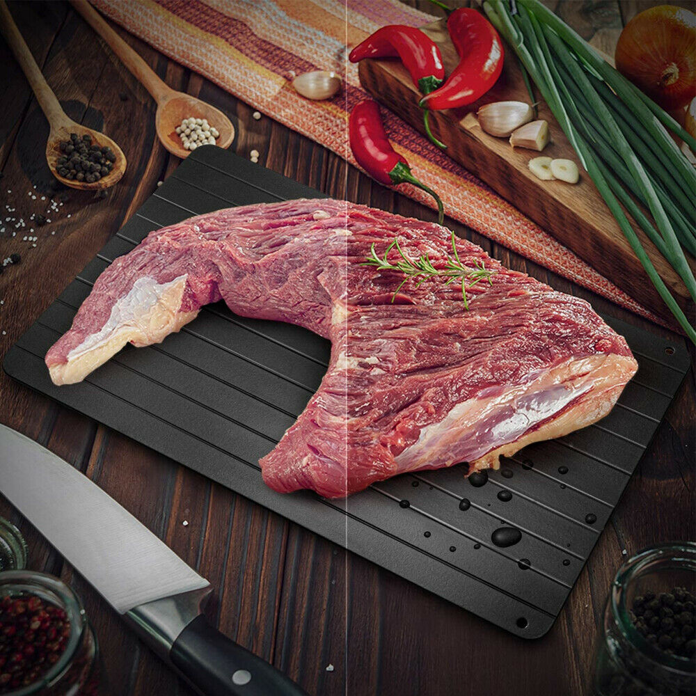 Ultra Fast Defrosting Thawing Tray Thaws Fast and Preserves Food Nutrition!