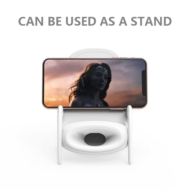 High quality wireless charger, new upgraded with 20% more power. Compatible with all qi products
