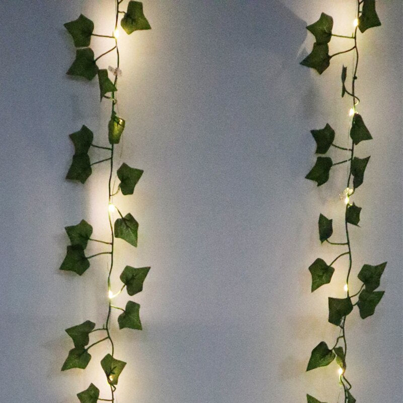 Artificial  Faux Plants LED String Lights